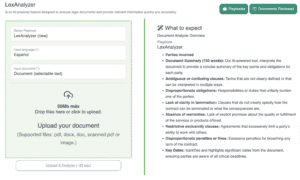 LexAnalyzer. El mejor software de análisis de contratos por IA